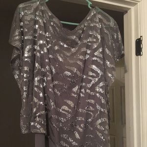 Vince Camuto Sheer Top